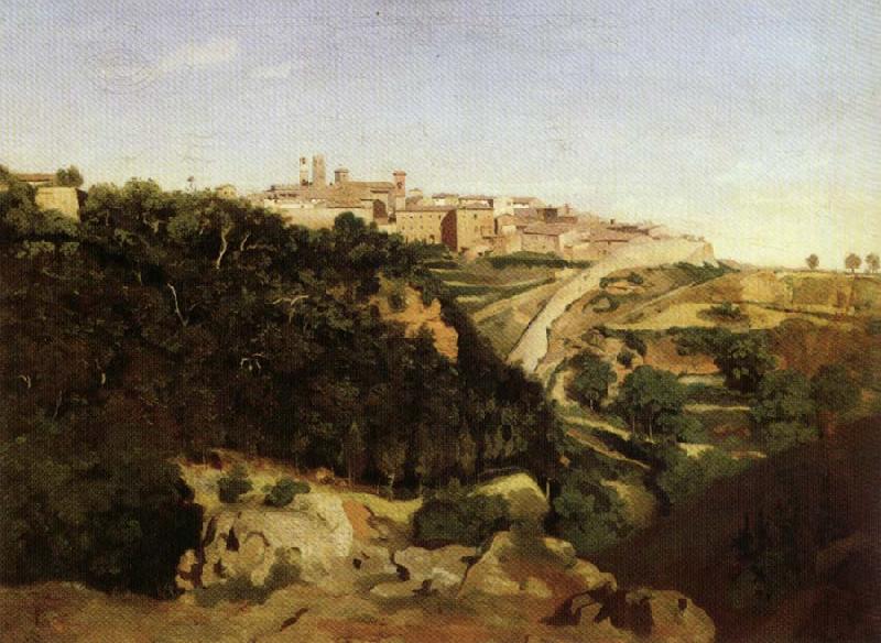 Jean Baptiste Camille  Corot Volterra Sweden oil painting art